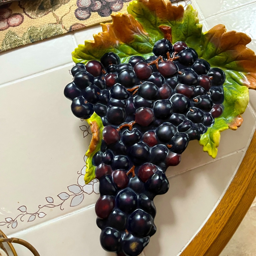Ceramic platter - Picture 2 of 3